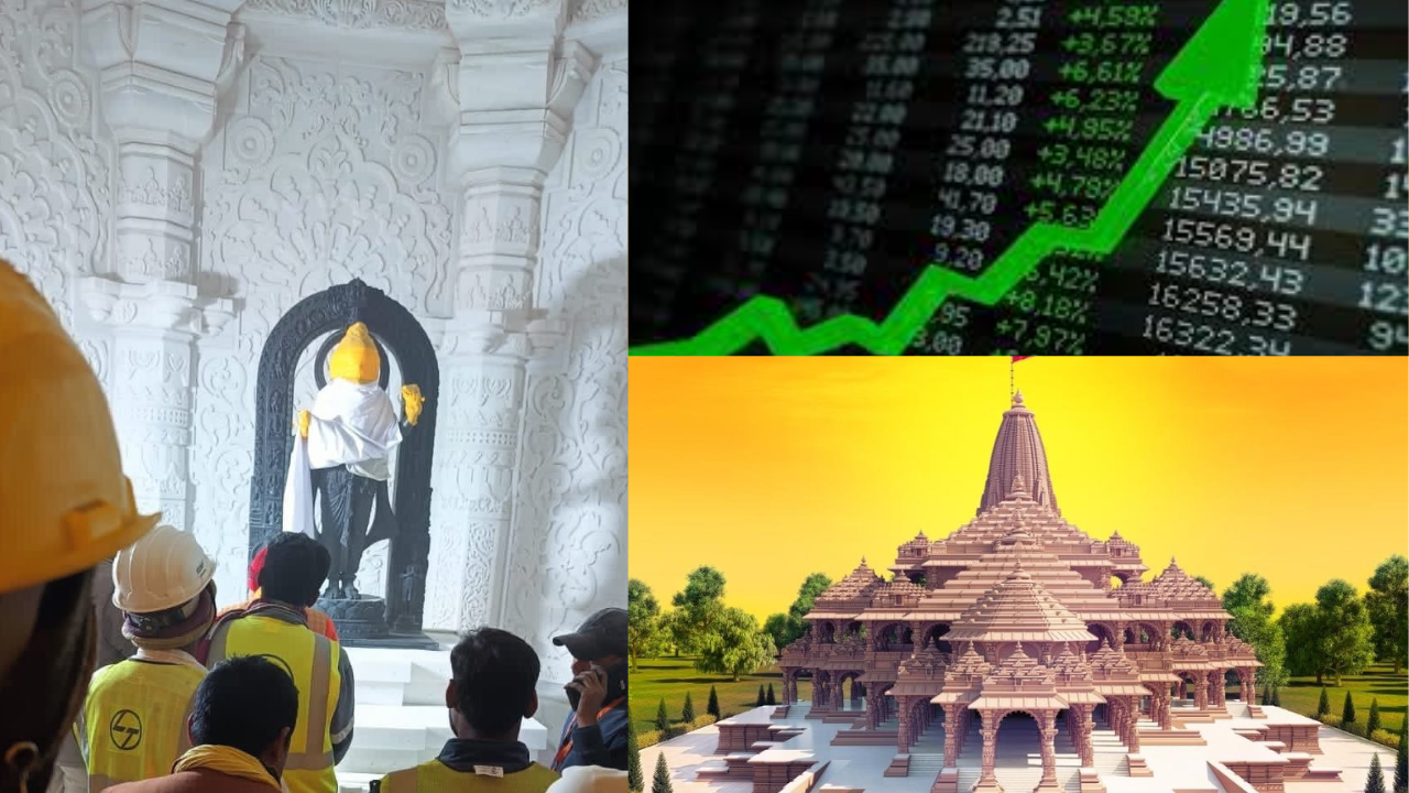 राम मंदिर इन कंपनियों के लिए बना करोड़ों का जैकपाट, 76 फीसदी तक शेयर ने दिया रिटर्न