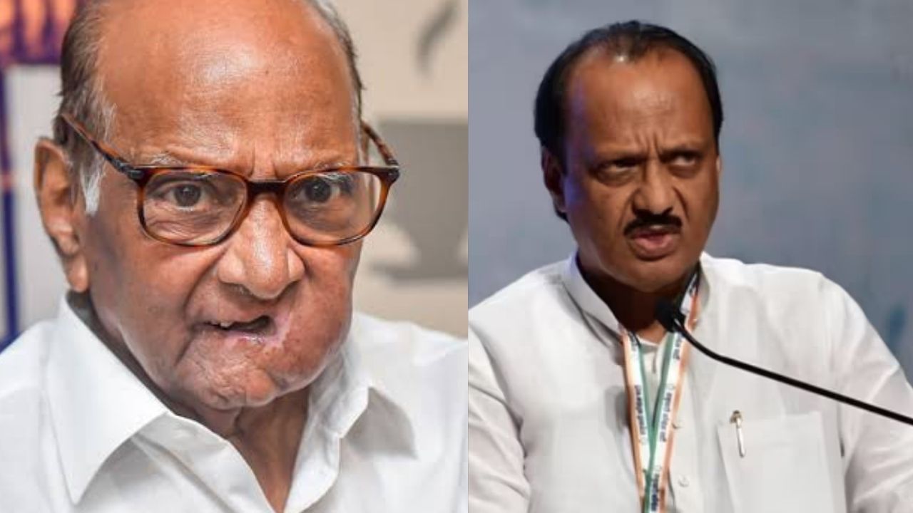 शरद पवार की 'घड़ी' अब ठहर गई, चाचा पर भतीजा अजीत पवार क्यों पड़ा भारी ?